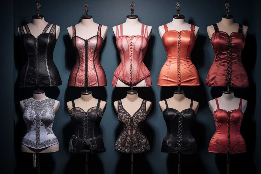 different corsets