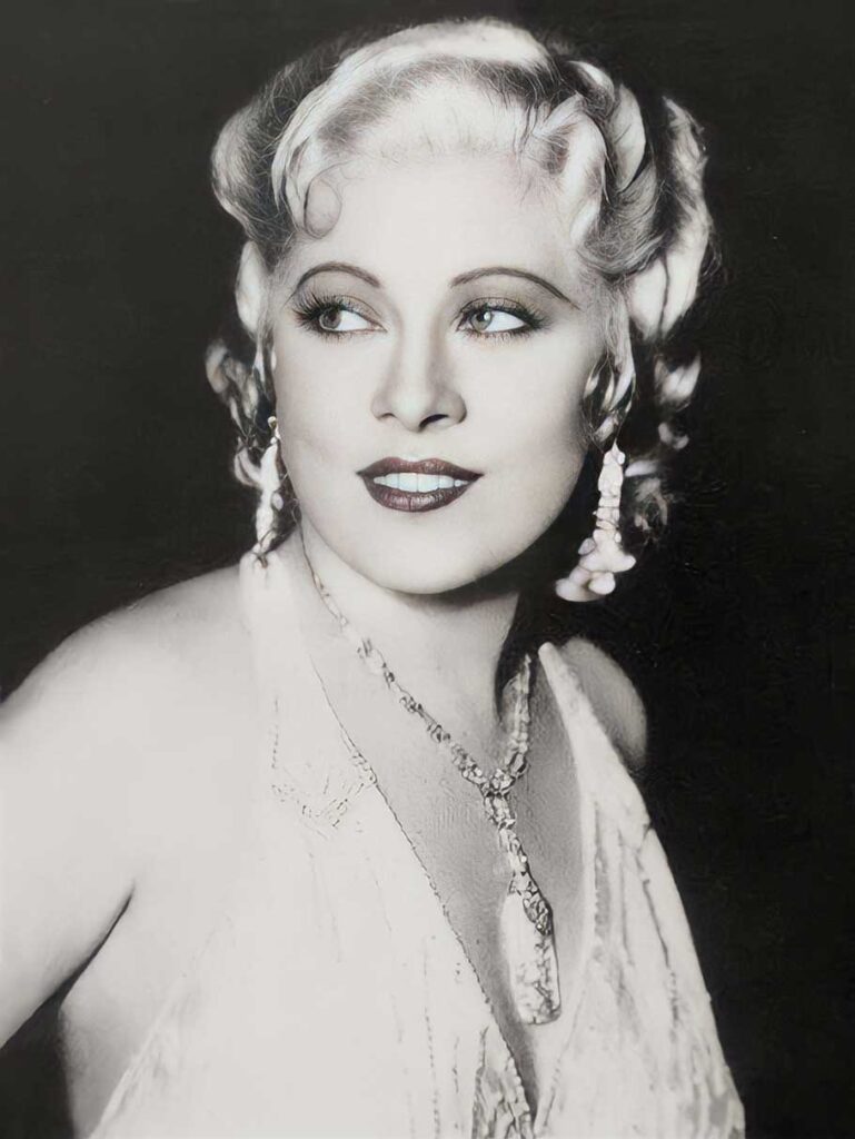 Portrait of Mae West