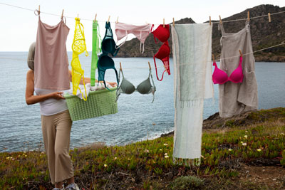drying of your lingerie 