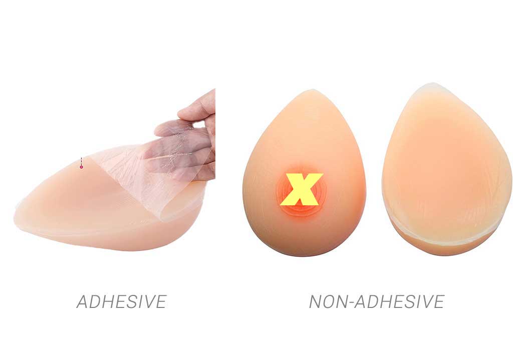 Comparison of adhesive and non-adhesive